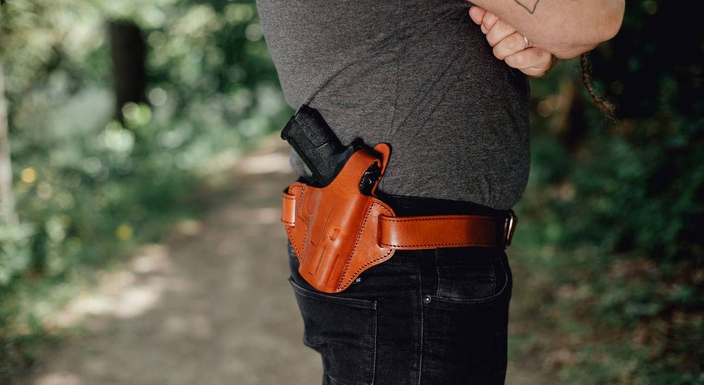 Comfortable OWB Holster Set (Holster, Belt & Pouch) Product picture 1