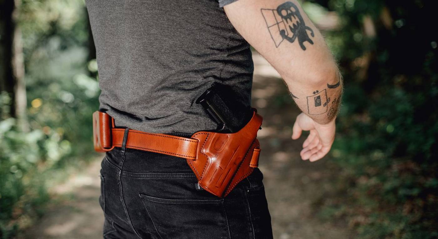 Comfortable OWB Holster Set (Holster, Belt & Pouch) Product picture 2