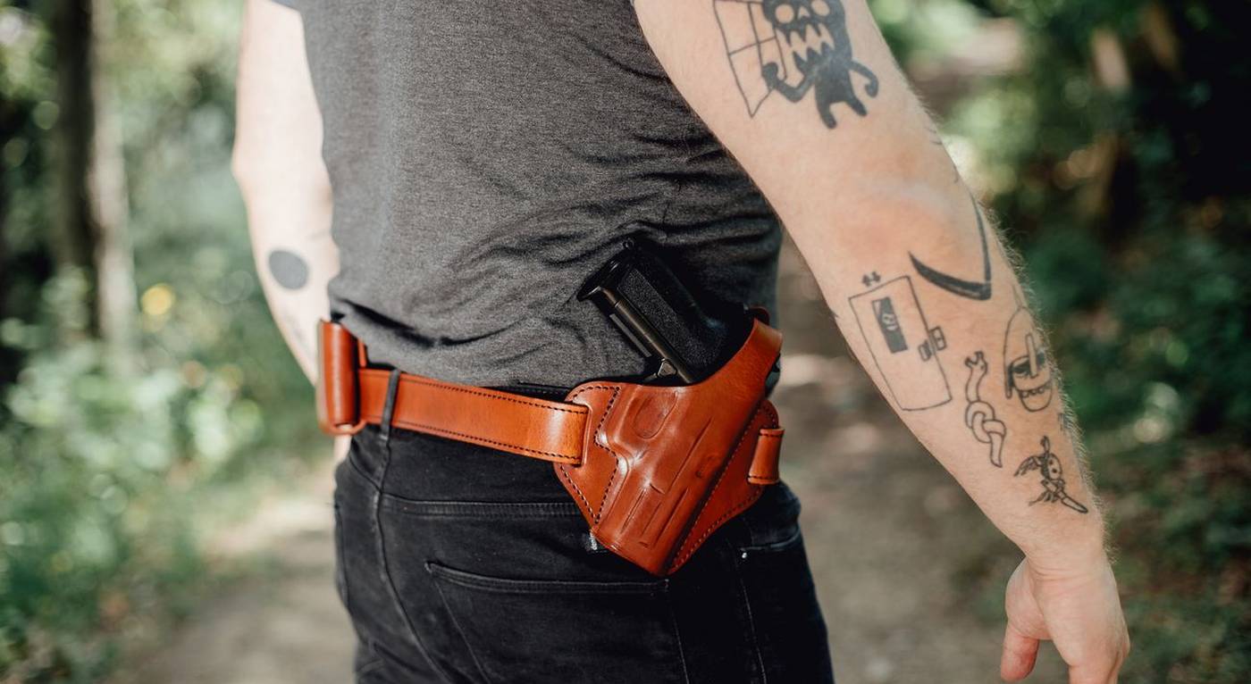 Comfortable OWB Holster Set (Holster, Belt & Pouch) Product picture 3