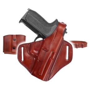 Comfortable OWB Holster Set (Holster, Belt & Pouch)