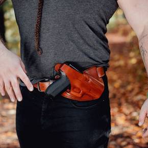 Cross Draw Holster (Red Dot)