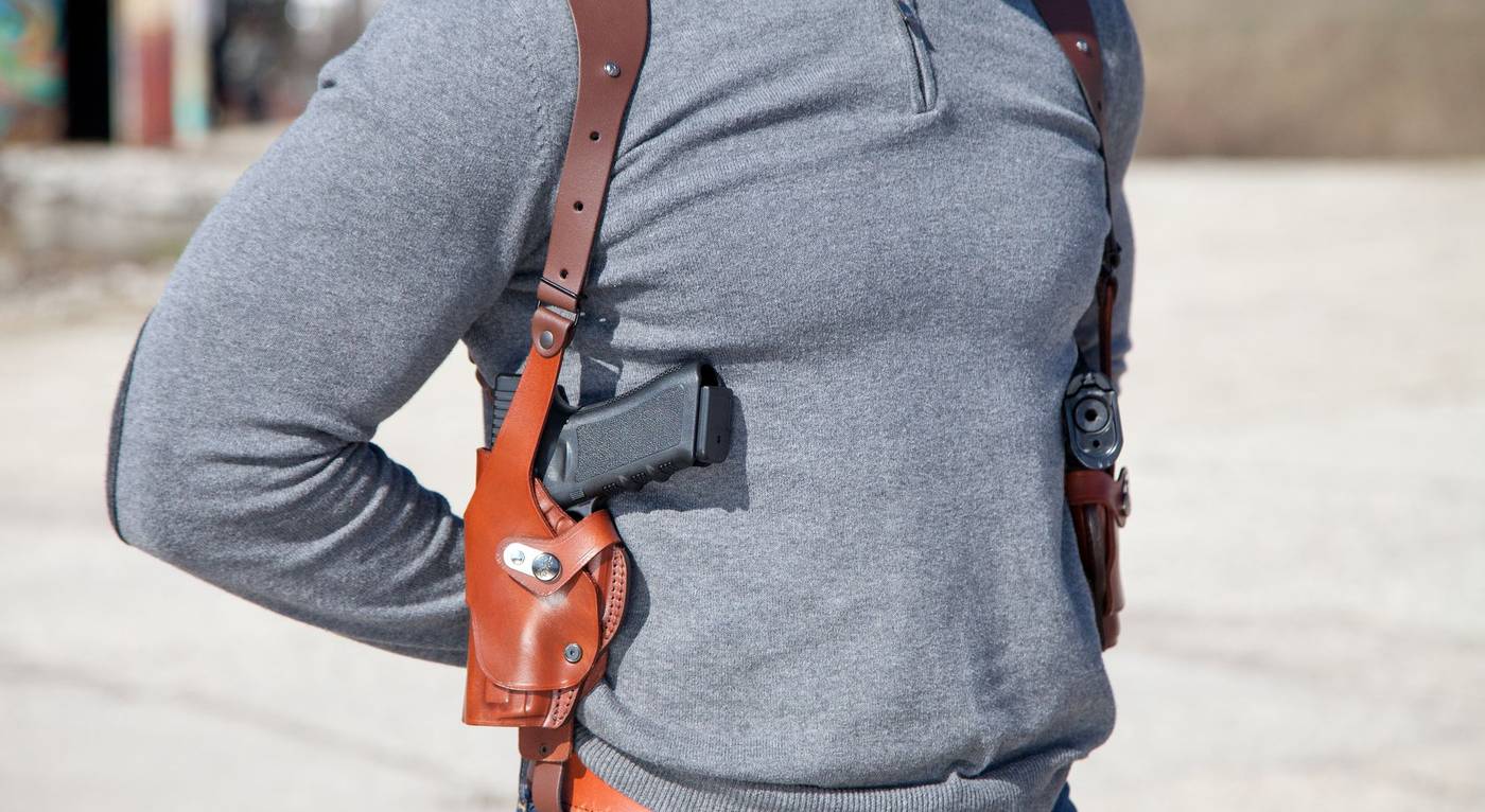 BH7D Horizontal Double Shoulder Holster System