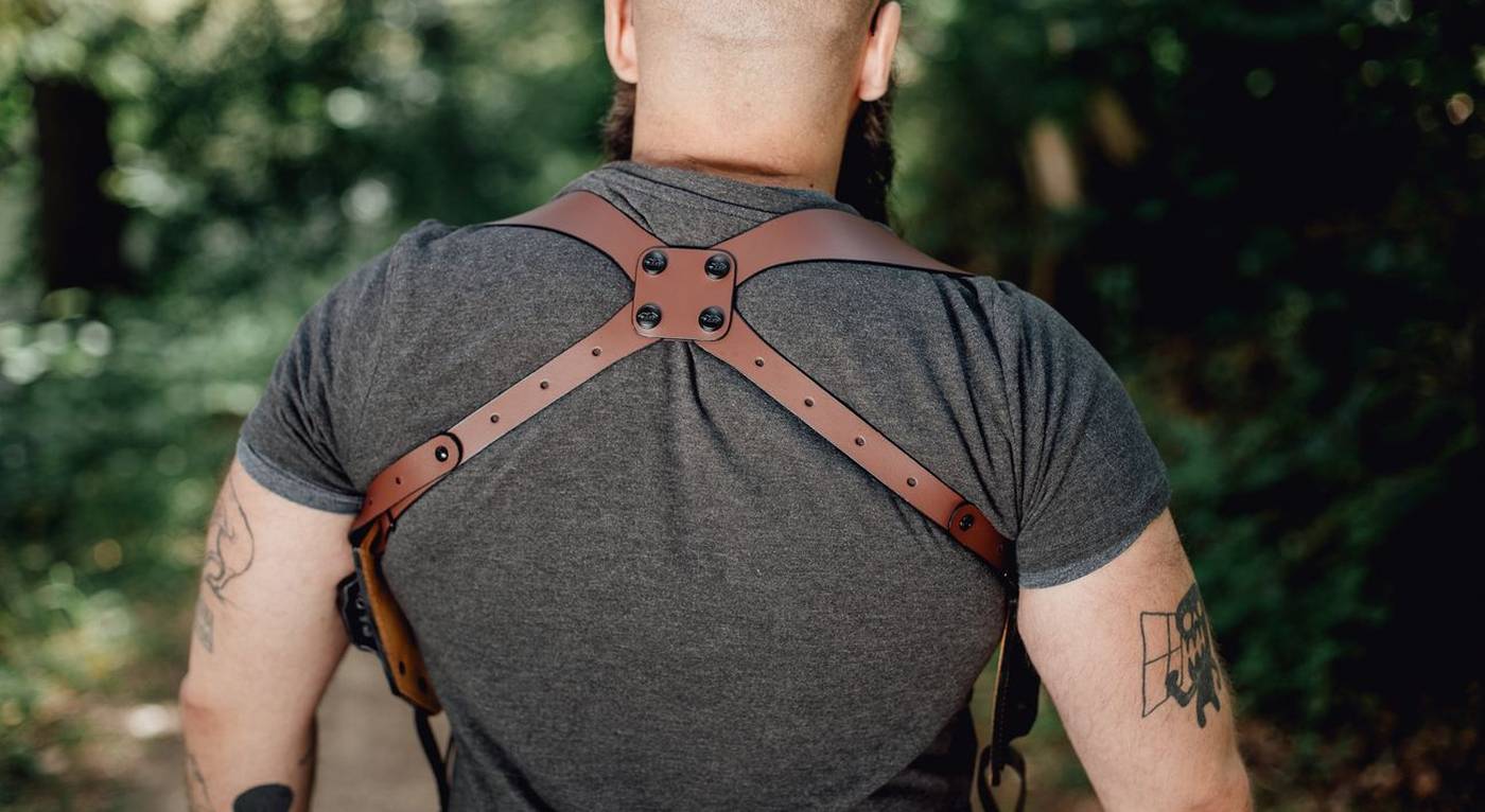 Hybrid Kydex Shoulder Holster Product picture 5