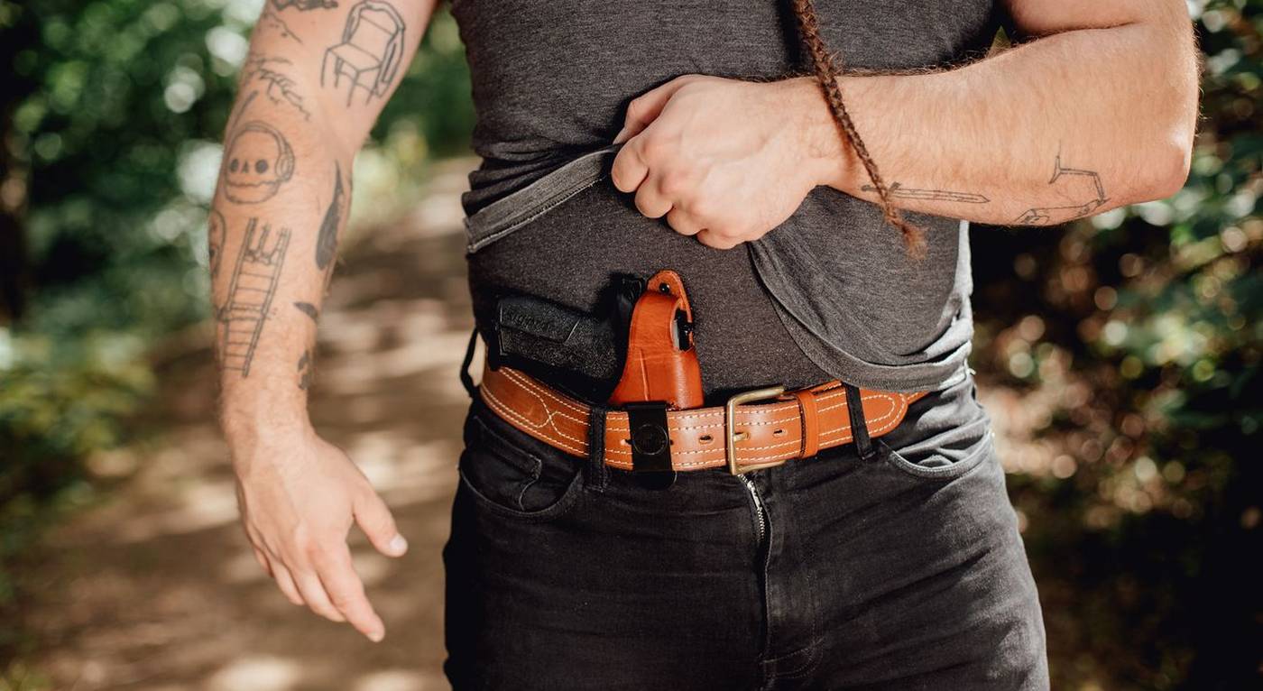 IWB Holster w Steel Clip | Craft Holsters®