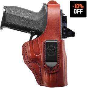 IWB Holster w Steel Clip (Red Dot)