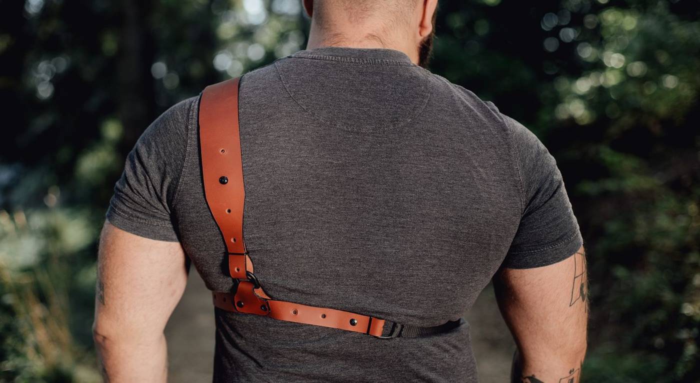 Backcountry Chest Holster – Ethan Kelly Leather