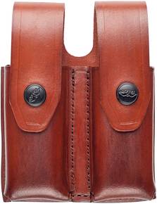 Leather Double Mag Pouch