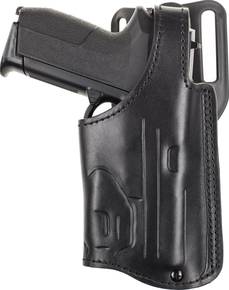 Leather Duty Holster For Gun w. Light