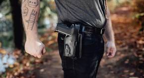 Leather Duty Holster Set (Light/Laser)