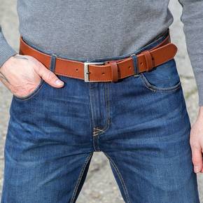 1.5" Leather Gun Belt