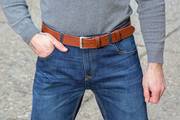 1.5" Leather Gun Belt Product picture 1