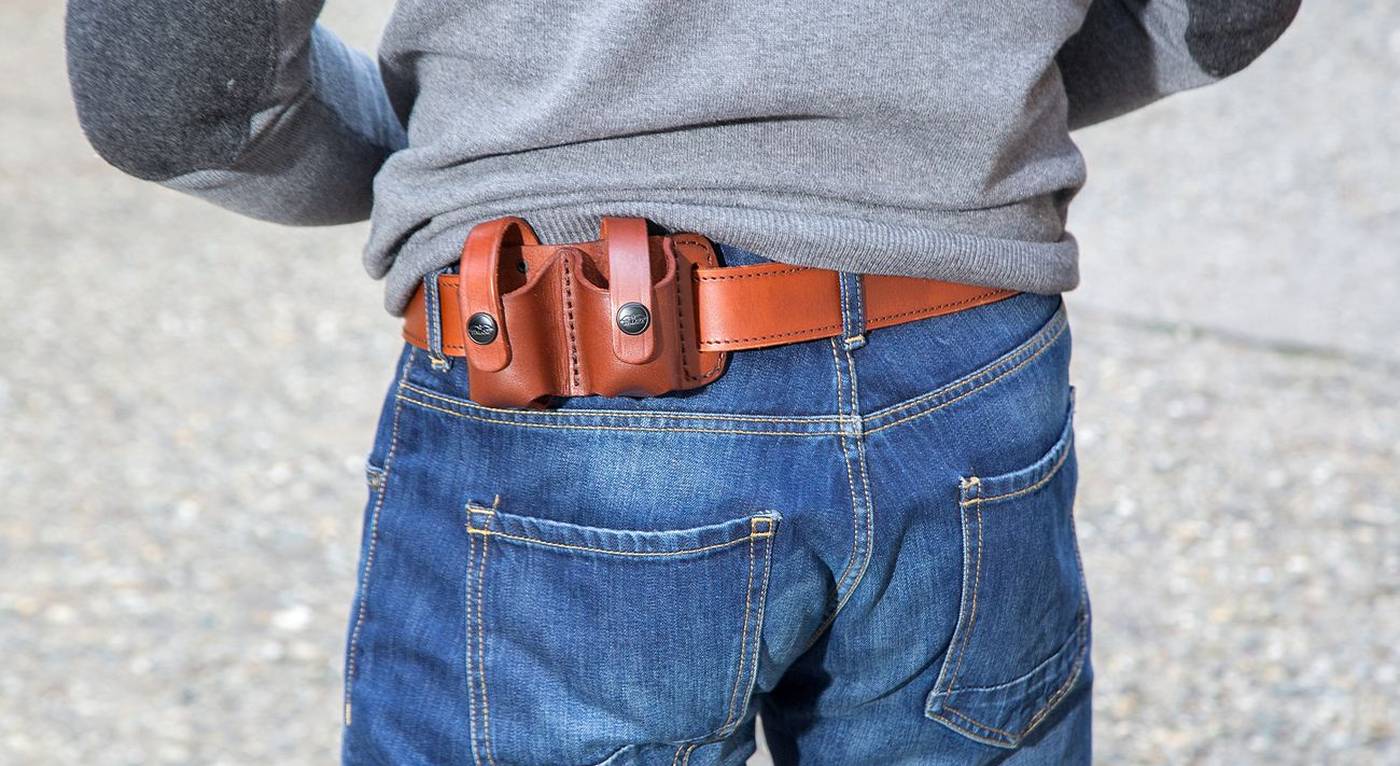 Leather Speed Loader Pouch | Shop Custom Made Gun Holsters Online ...