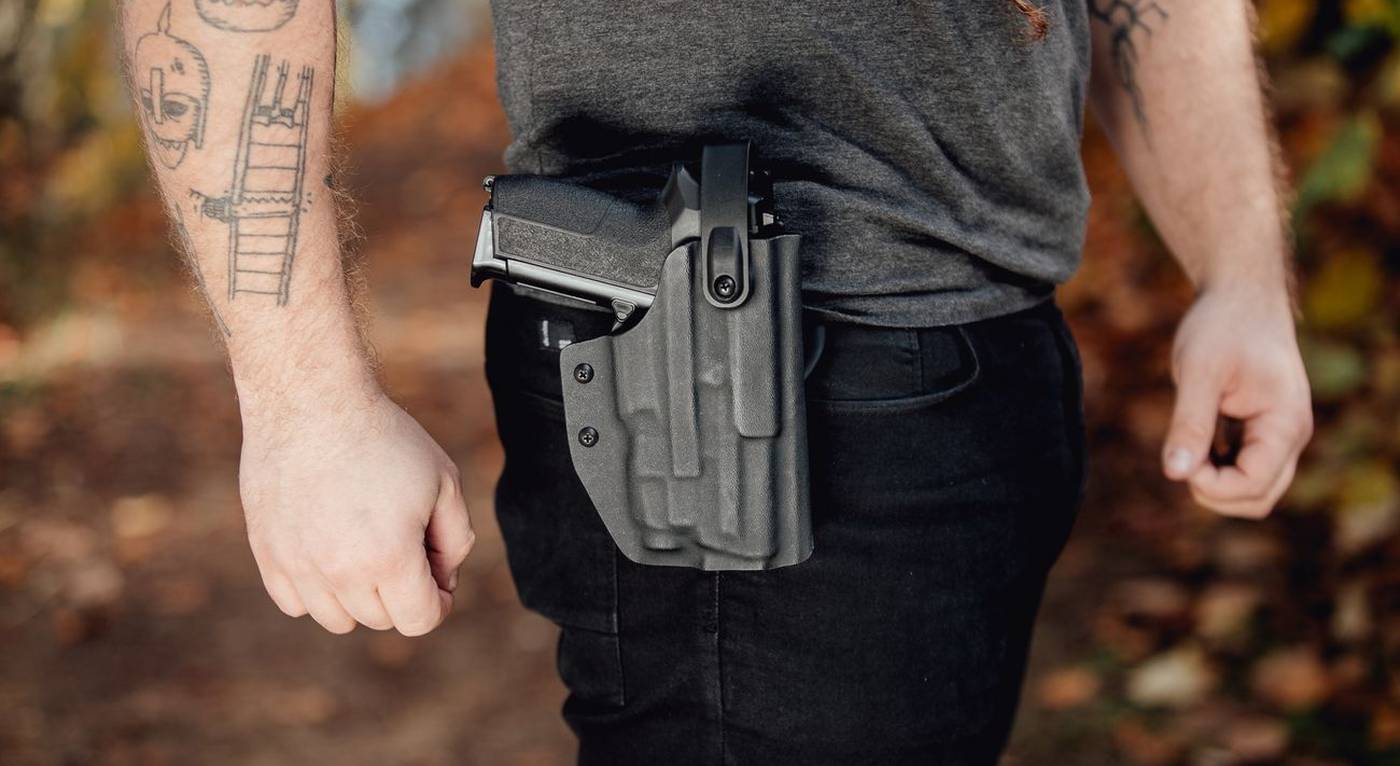 Level 2 Duty Holster For Gun w. Light Product picture 2