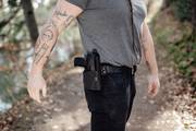 Nylon Belt Holster for Gun w. Universal Light/Laser Product picture 2