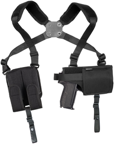 Nylon Shoulder Holster For Gun w. Universal Light/Laser