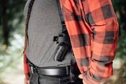 Nylon Shoulder Holster For Gun w. Universal Light/Laser Product picture 1