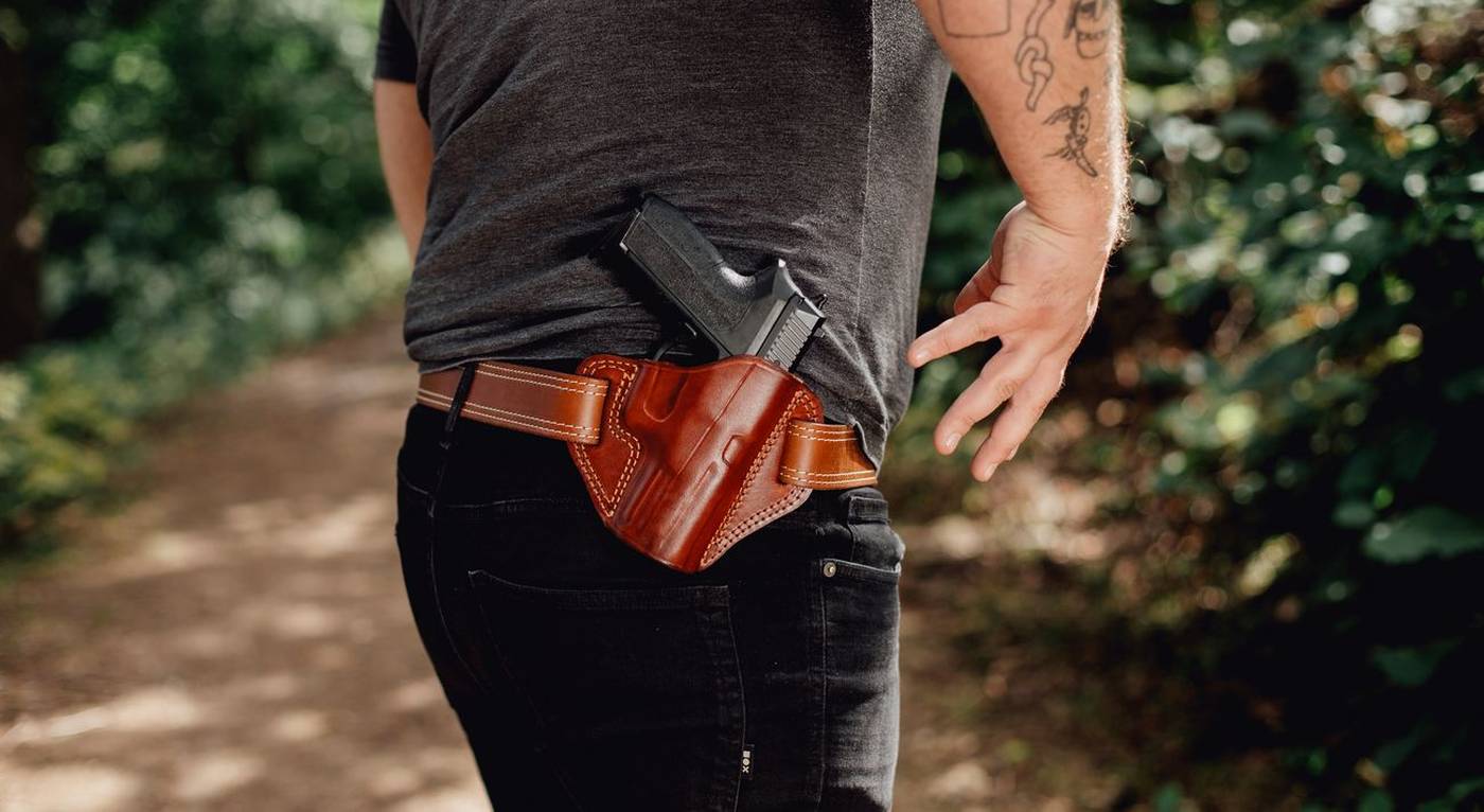 Complete Set Up! Unlined Handmade Herman Oak leather Cowboy Belt, Shot –  Harbour Mercantile Holsters and Knives