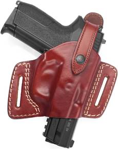 Opened Muzzle Leather Belt Holster