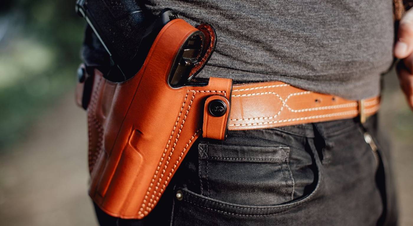 OWB Holster w Belt Studs Product picture 2