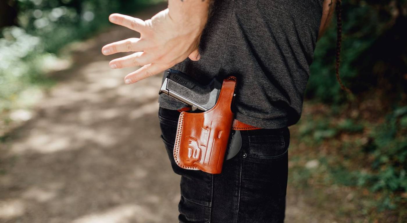 Leather Chest Holster (Light/Laser & Red Dot)