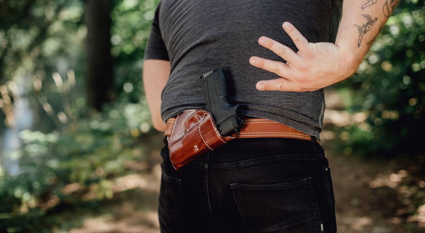 Small of Back (S.O.B.) Holster - Black or Tan