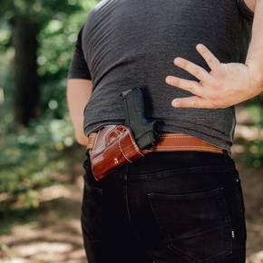 Small Of Back Holster - Grizzly