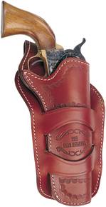 22 Caliber Heritage Rough Rider Western Cowboy Leather Gun Holster