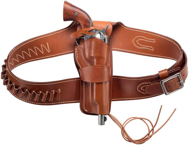 Fast Draw Western Holster Brown Leather Size - XL