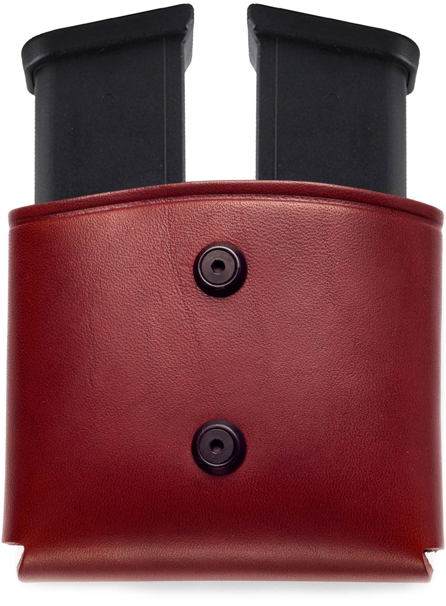 Double stack leather mag pouch by Craft Holsters