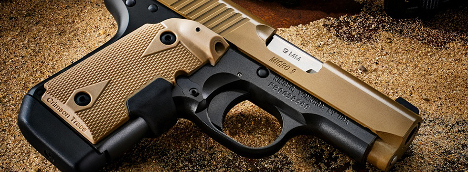 Gun Digest Kimber Micro 9 desert pistol