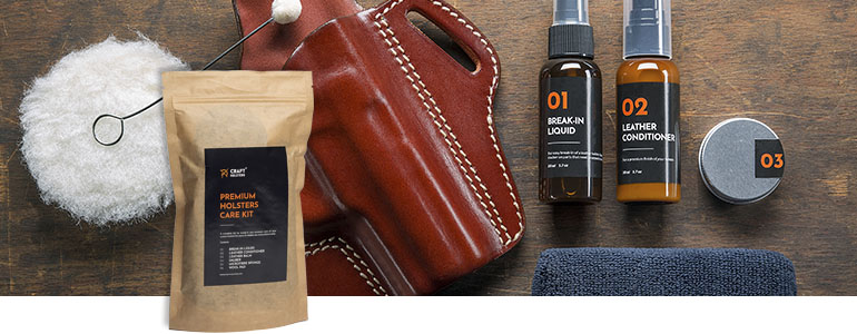 a depiciton of craft holsters premium care kit