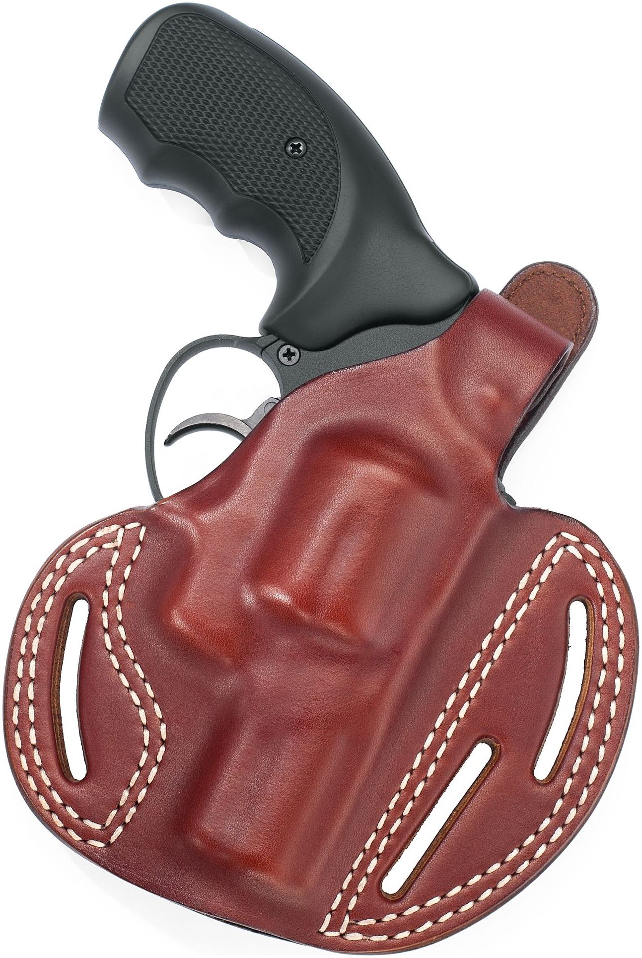 This Pancake OWB holster can be carried both OWB and cross-draw style. 