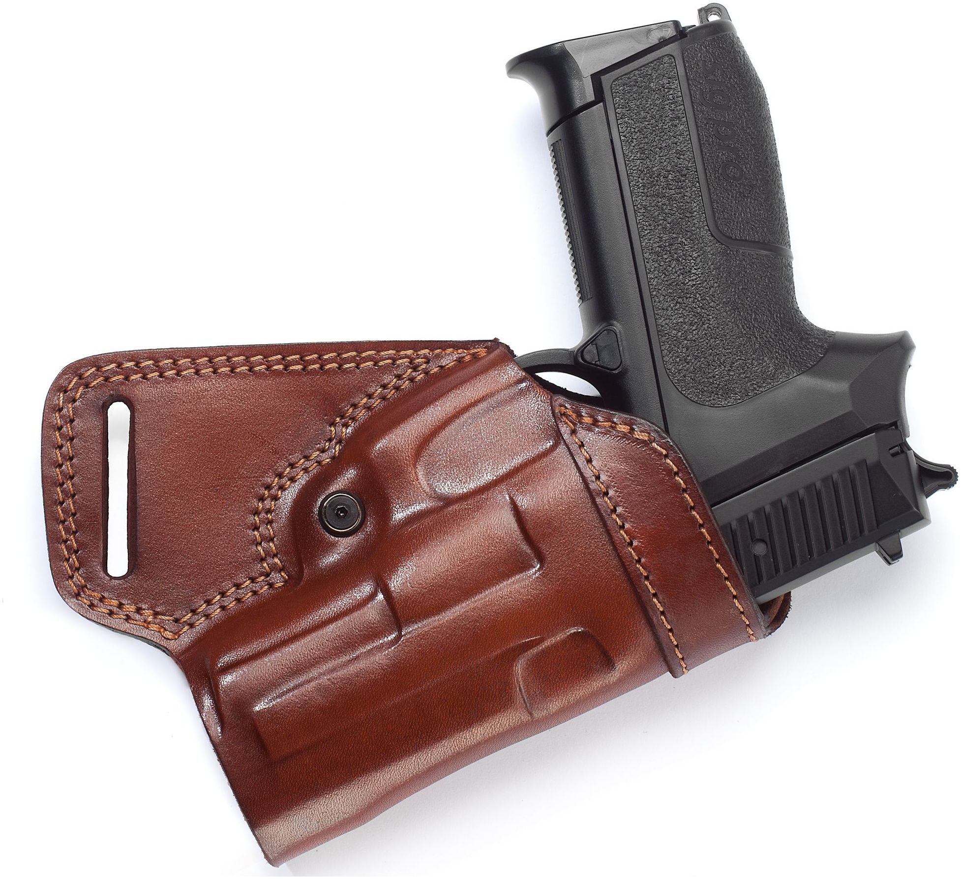 Genuine Leather Holster For Sig Sauer, Handcrafted Belt Holster, Owb