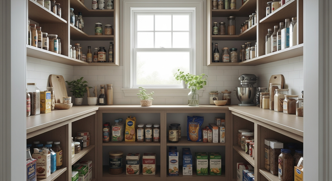 FIFO Pantry System And Kitchen Organization Ideas Discover professional home improvement tips for architecting the perfect kitchen and pantry system. Learn first-in first-out FIFO logistics to reduce waste and create a high-volume kitchen built for efficiency. Our guide covers everything from food storage and decanting to creating functional dining spaces. Get inspired with modern rustic design ideas for your next kitchen renovation or interior painting project in Bloomington Indiana. Perfect for homeowners who love home organization and smart design.
