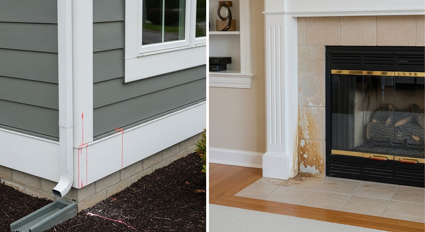 The Sneaky Exterior Paint Mistake Destroying Your Living Room Hearth