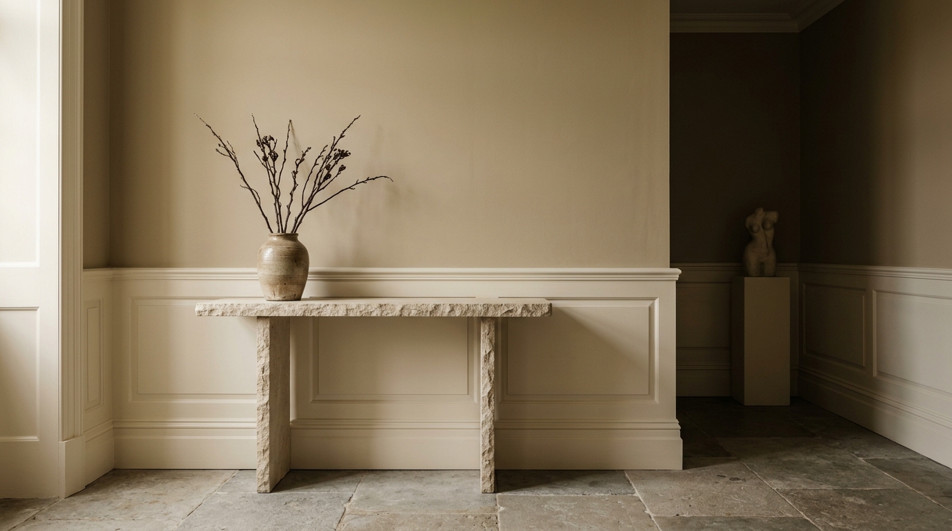 The Perfect Florida Entryway Paint Color Designers Swear By Discover the secret paint color high end designers use for Florida entryways Sherwin Williams Macadamia SW 6142. This blog post explores why its specific light reflectance value and khaki green undertones are perfect for managing intense Florida light. Learn about coordinating trim colors like SW Alabaster and creating a calm welcoming space. Get our best interior painting tips for your next home improvement project. Explore home decor ideas paint color palettes and professional advice for achieving a high end look in your Ocala home.
