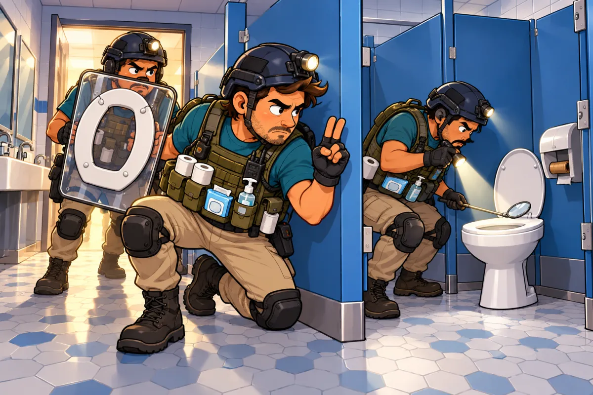 Ilustración de Asegurar el perímetro