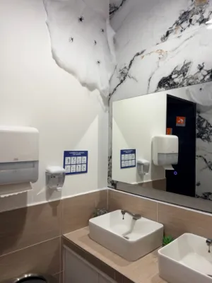 Foto del baño de Tacos Los Tarascos | El Refugio