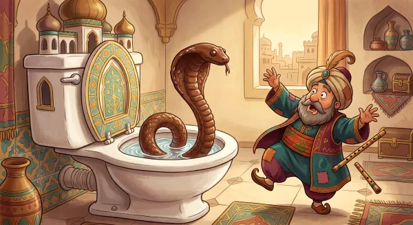 Ilustración de La cobra