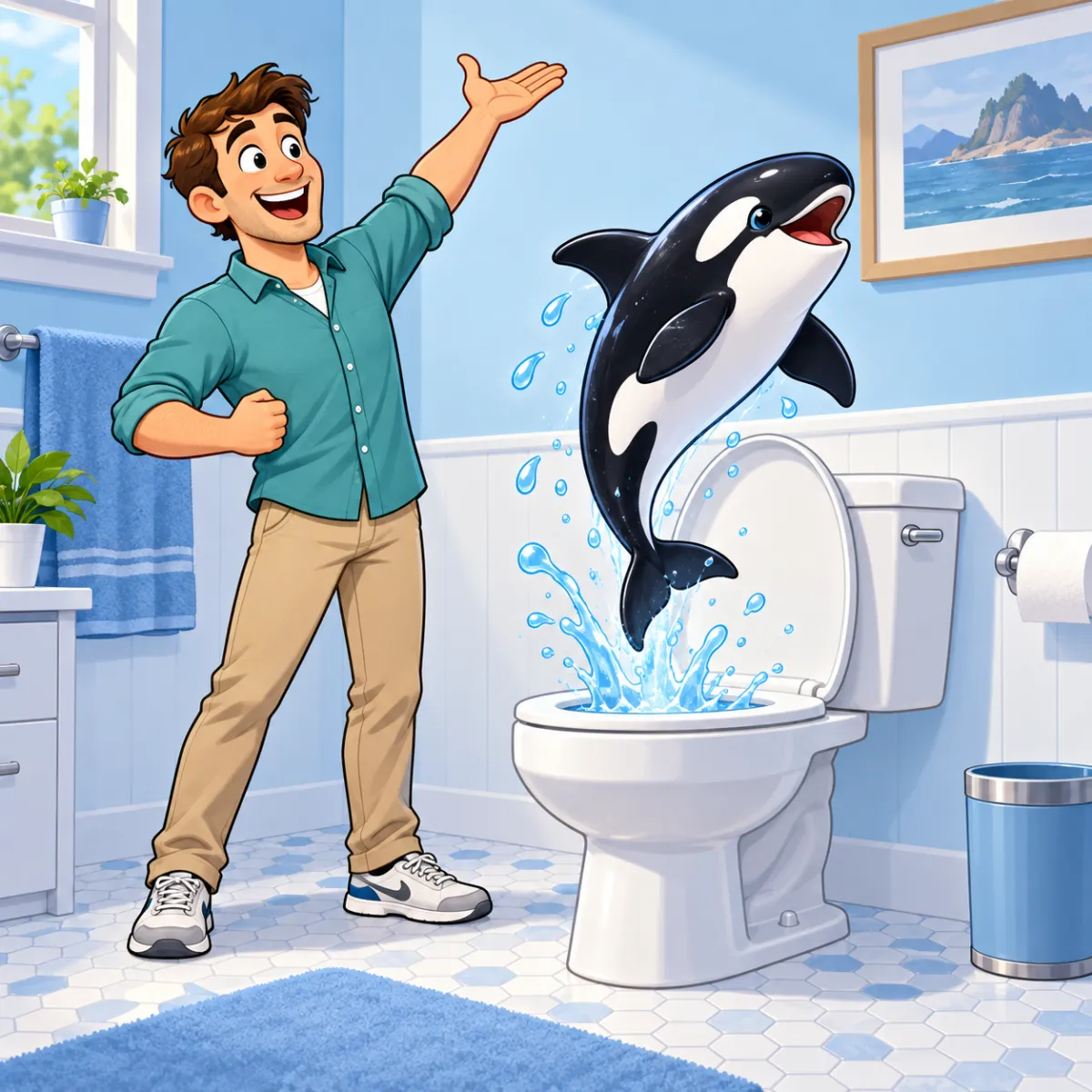Ilustración de Liberar a Willy