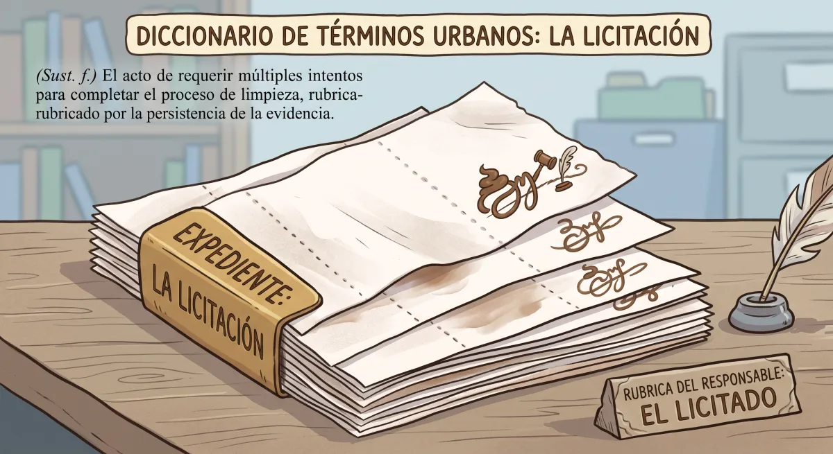Ilustración de La licitación