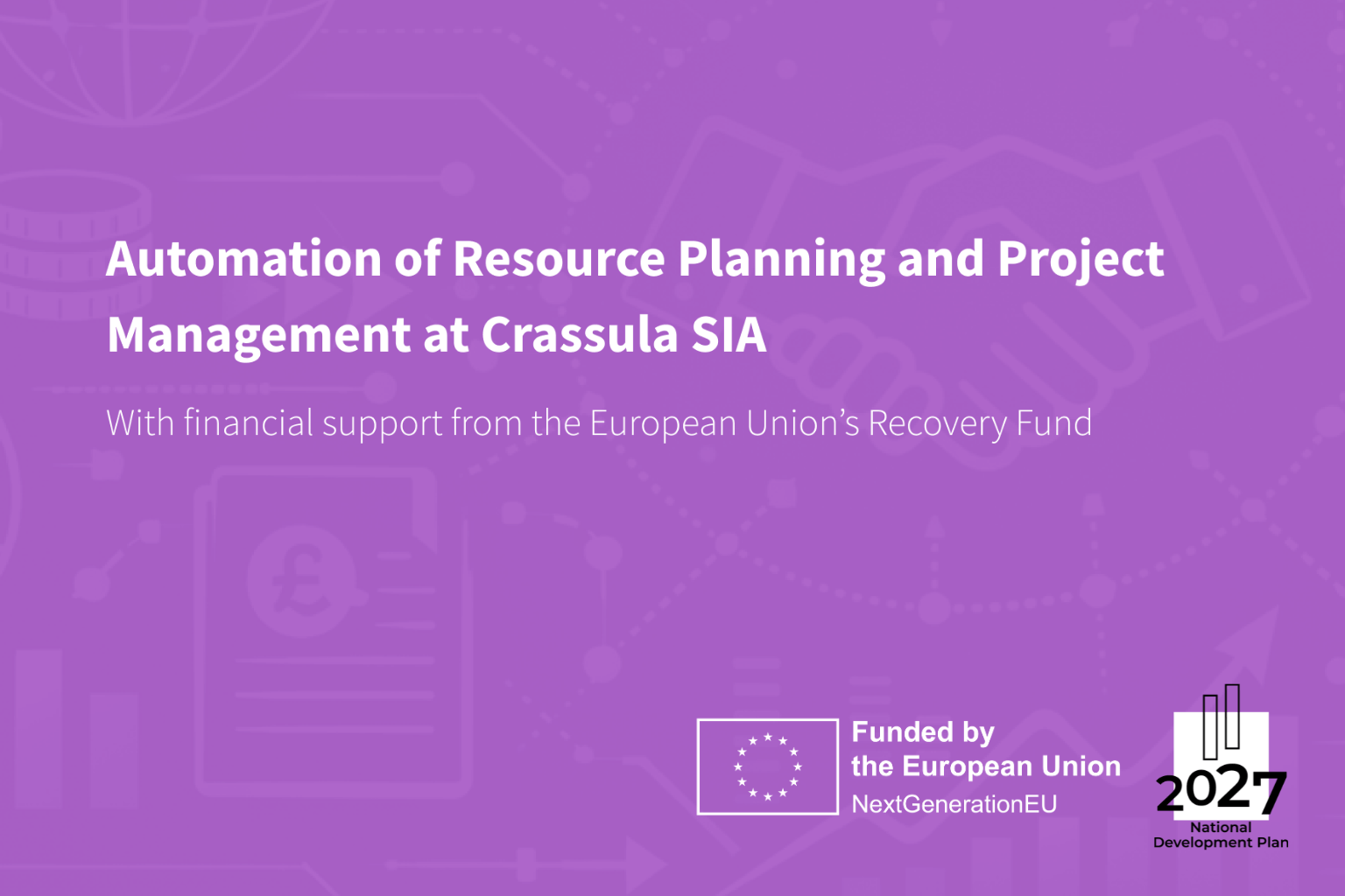 Automation of Resource Planning and Project Management at Crassula SIA