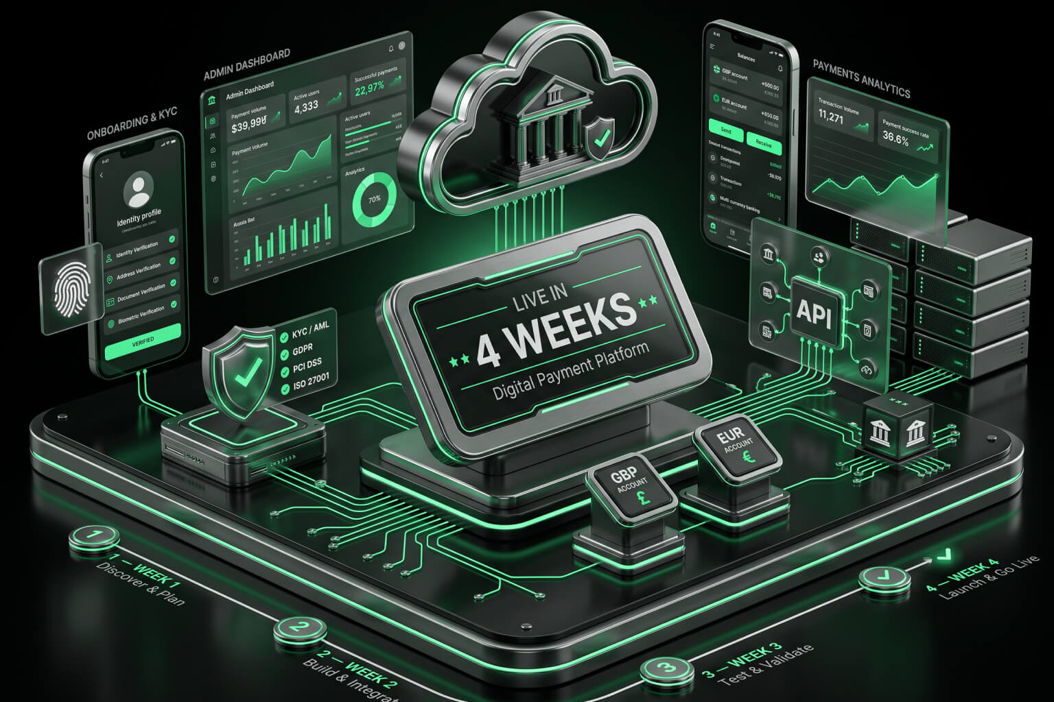 Launching a Digital Payment Platform in Under Four Weeks