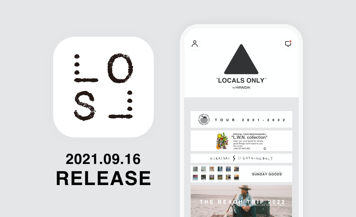 平井 大 オフィシャルアプリ Losl をリリース News エンタメ業界のための公式アプリ開発サービス 株式会社クレヨン Crayon Inc