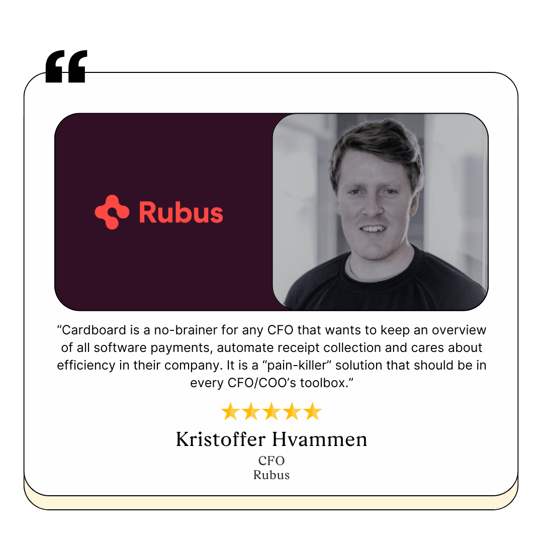 Rubus customer testimonial