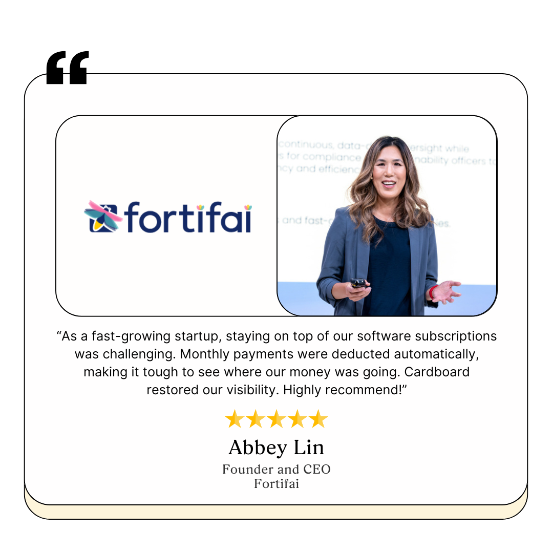 Fortifai customer testimonial