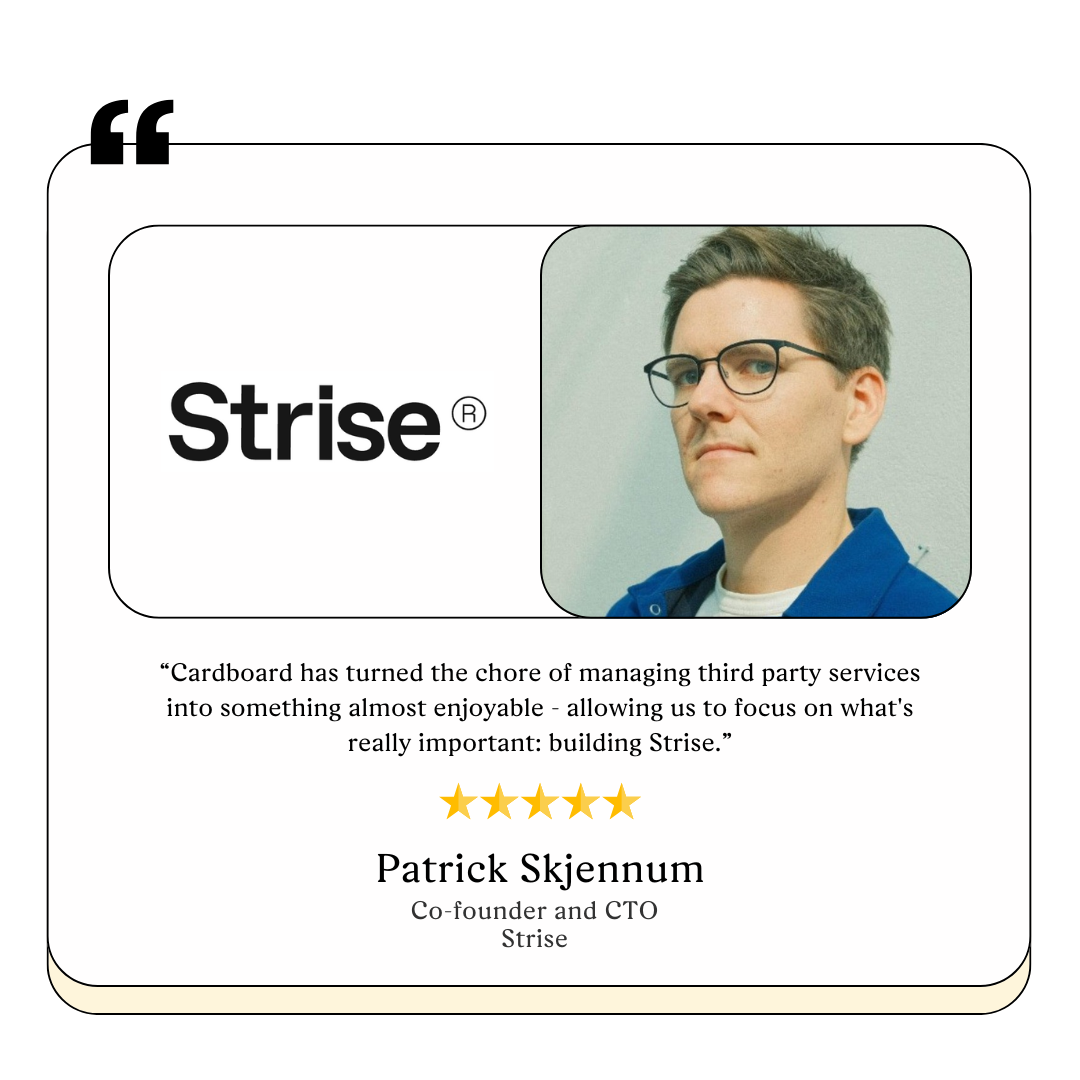 Strise customer testimonial