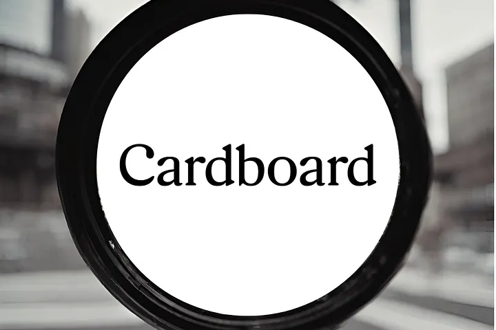 Cardboard retrospective