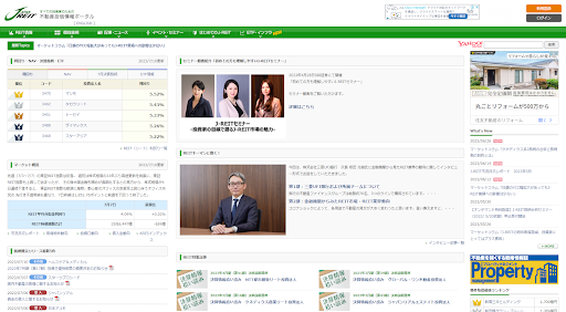 JAPAN REITのTOP図