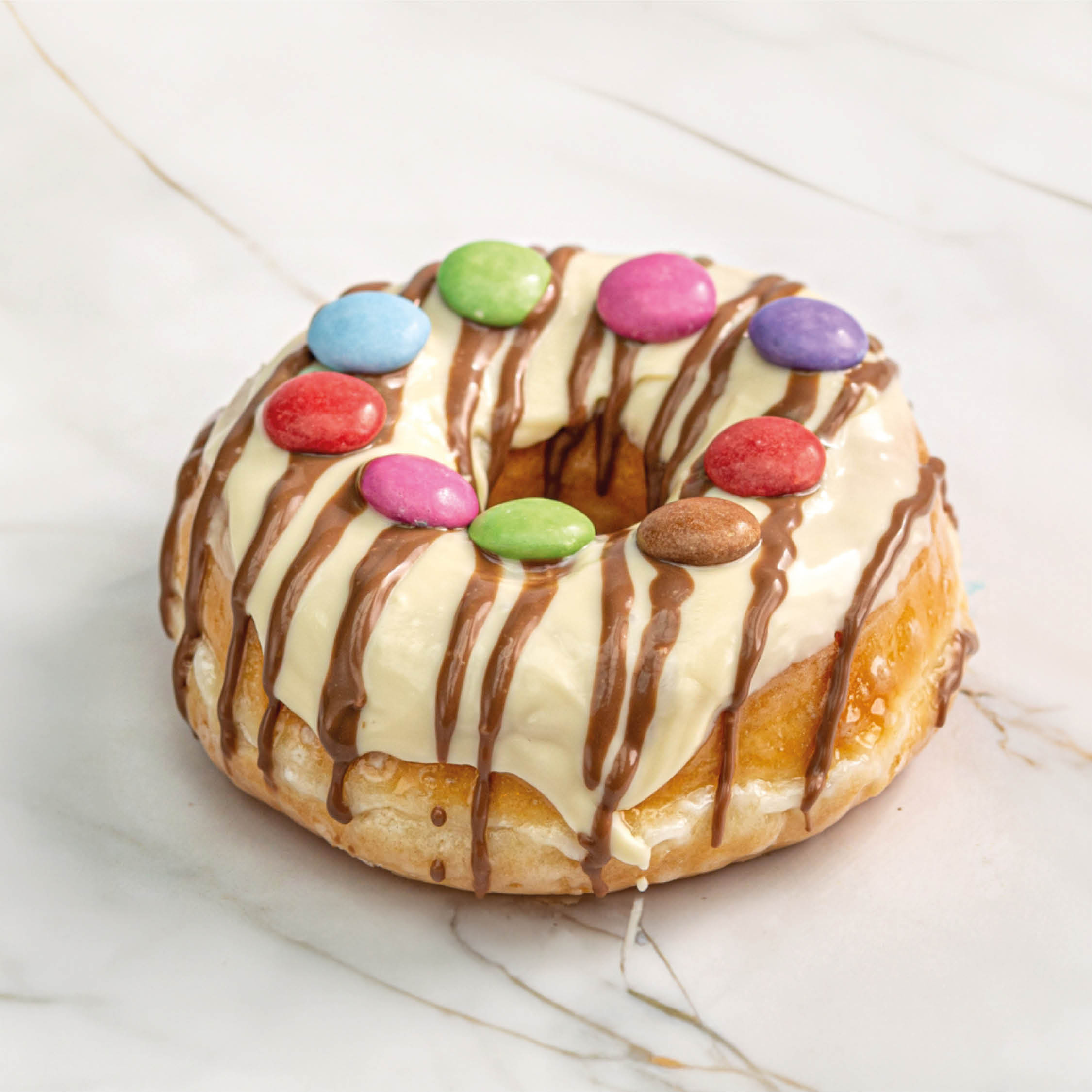 Smarties Doughnut